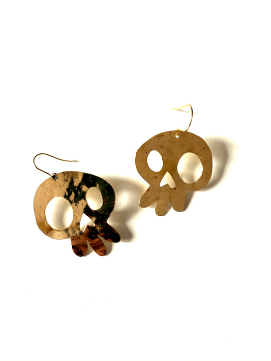 Boucles d'oreilles TÊTE DE MORT