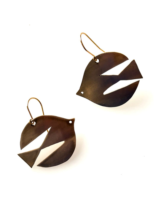 Boucles d'oreilles OISEAU