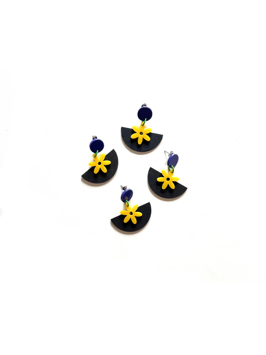 Boucles d'oreilles FLORA