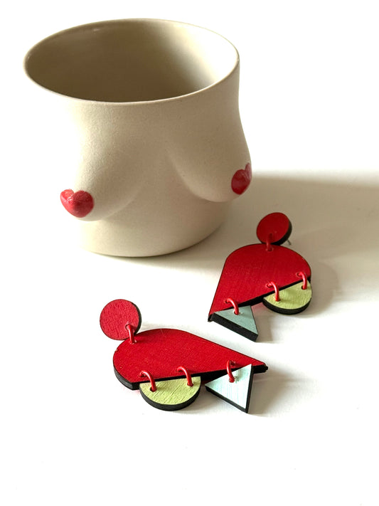 Boucles d'oreilles OSER