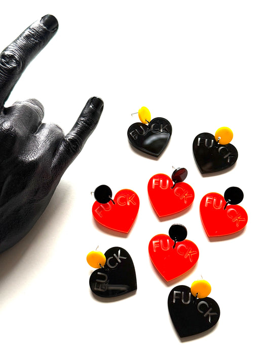 Boucles d'oreilles SUBLÎME-MOI X FUCK