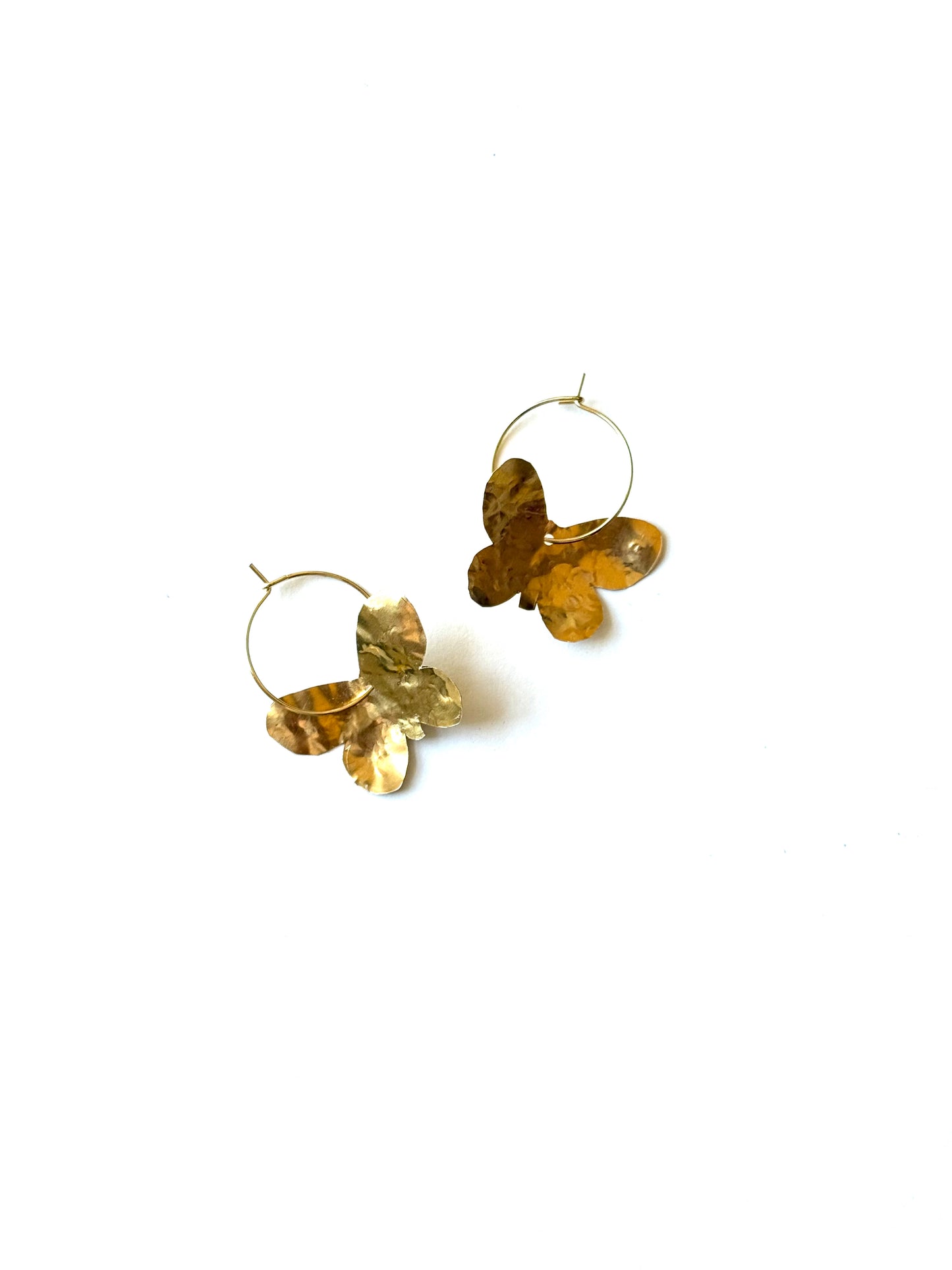 Boucles d'oreilles ABEILLE & PAPILLON