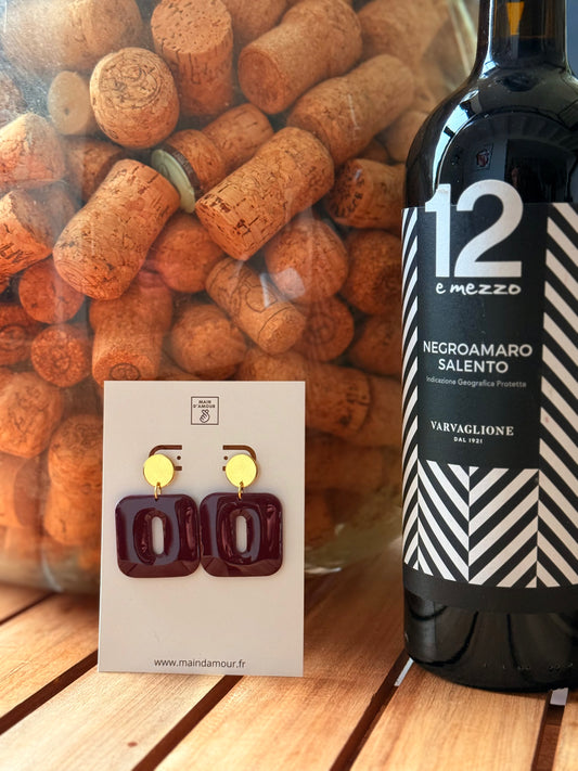 Boucles d'oreilles VIN