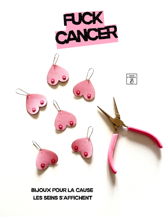 Boucles d'oreilles SEINS VOYANTS