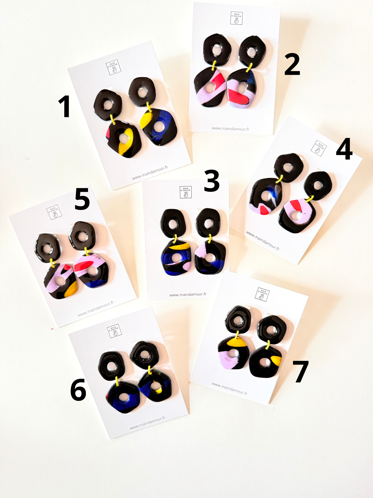 Boucles d'oreilles PICASSO