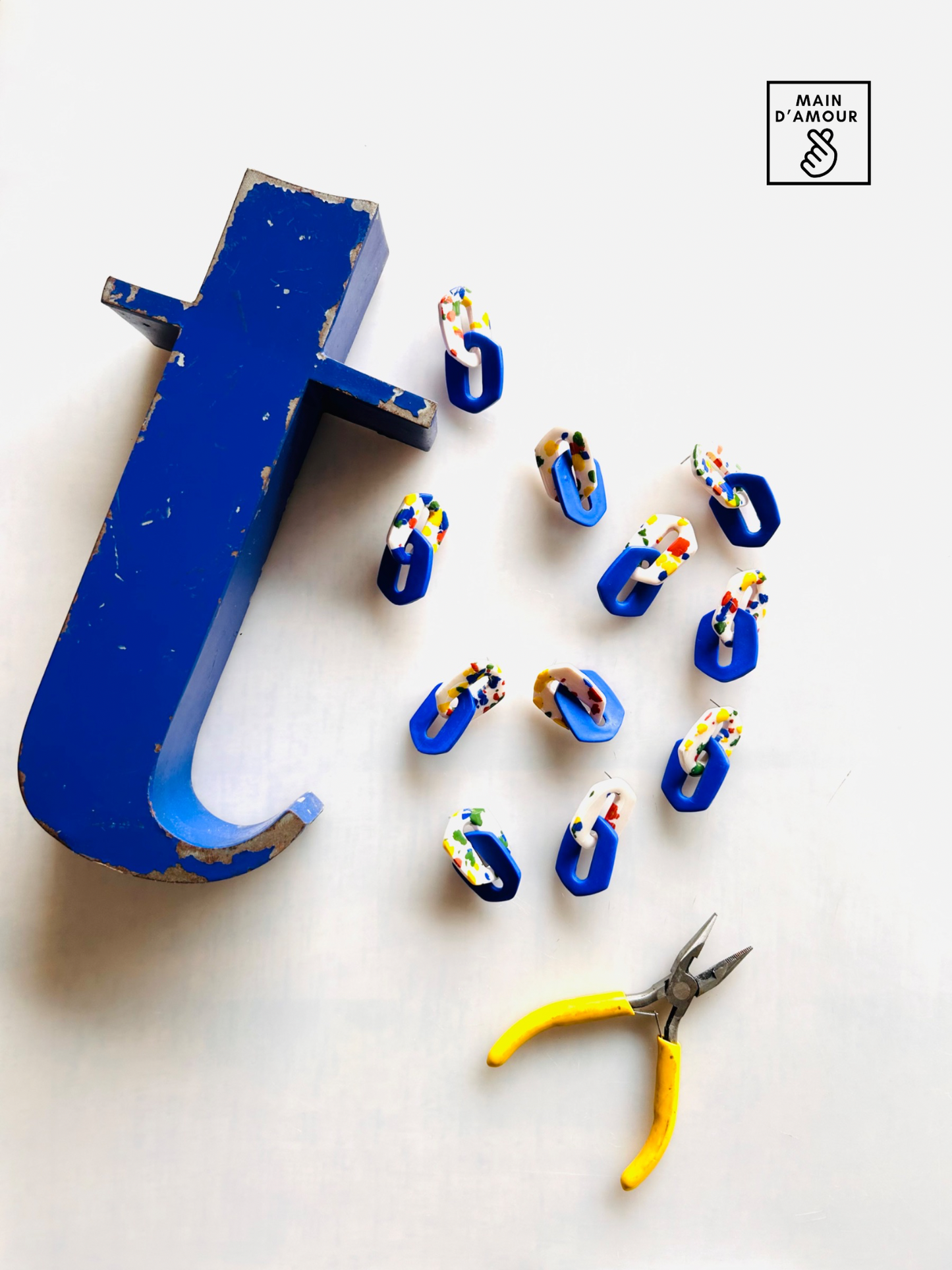 Boucles d'Oreilles BLEU FASHION