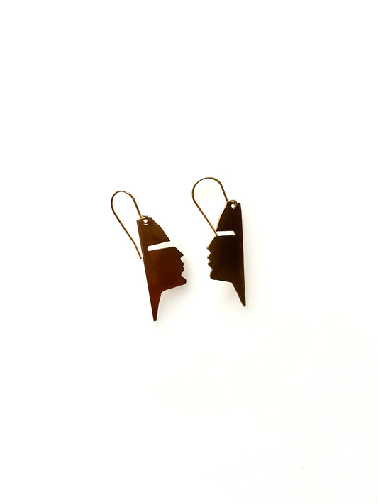 Boucles d'oreilles JUMELLE