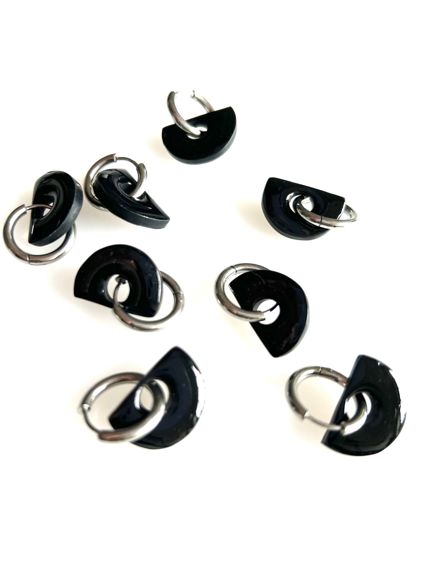 Boucles d'oreilles DEMI LUNE