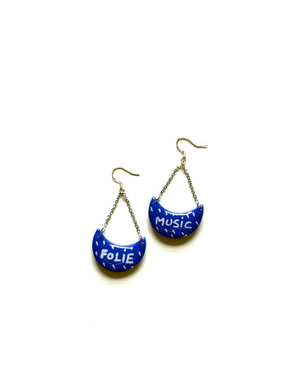 Boucles d'oreilles LES FOLIES