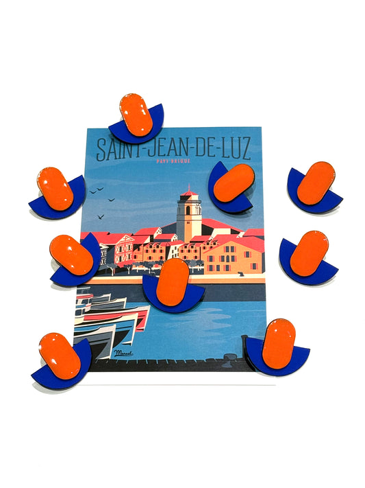 Boucles d'oreilles AVENUE DE SAINT JEAN DE LUZ