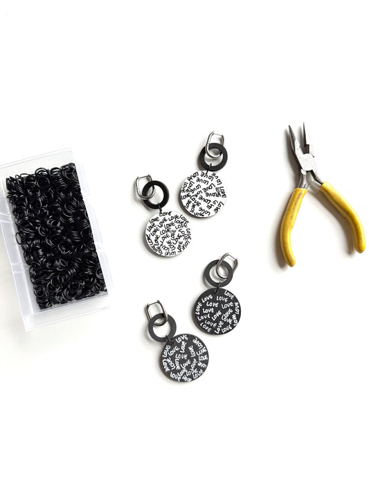 Boucles d'oreilles LOVE