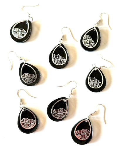 Boucles d'oreilles VAGUE