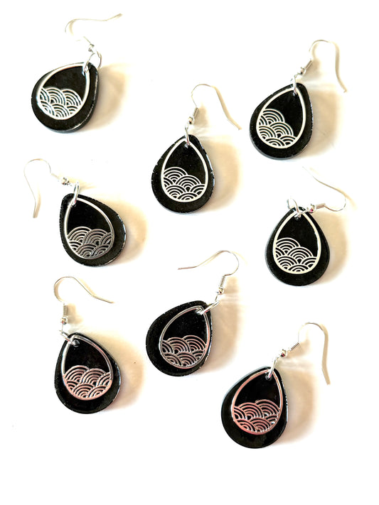 Boucles d'oreilles VAGUE