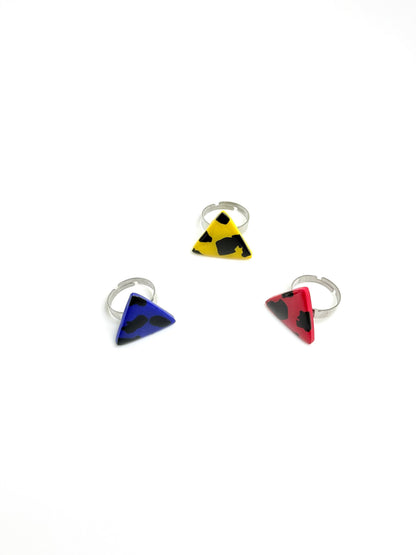 Bague TRIANGLE COLORÉ