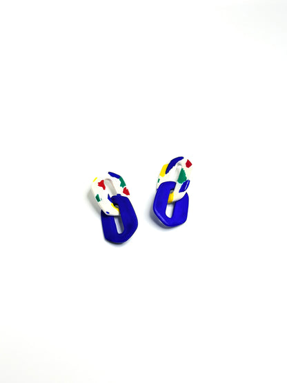 Boucles d'Oreilles BLEU FASHION