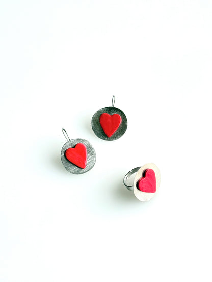 Boucles d'oreilles COEUR RIFF