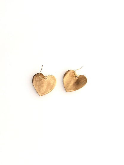 Boucles d'oreilles COEUR BRUT