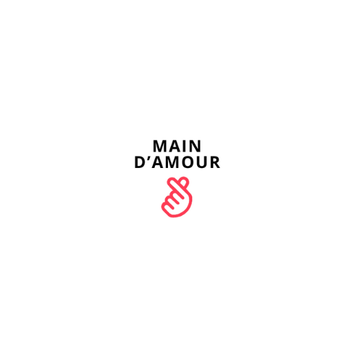 T-shirt MAIN D'AMOUR