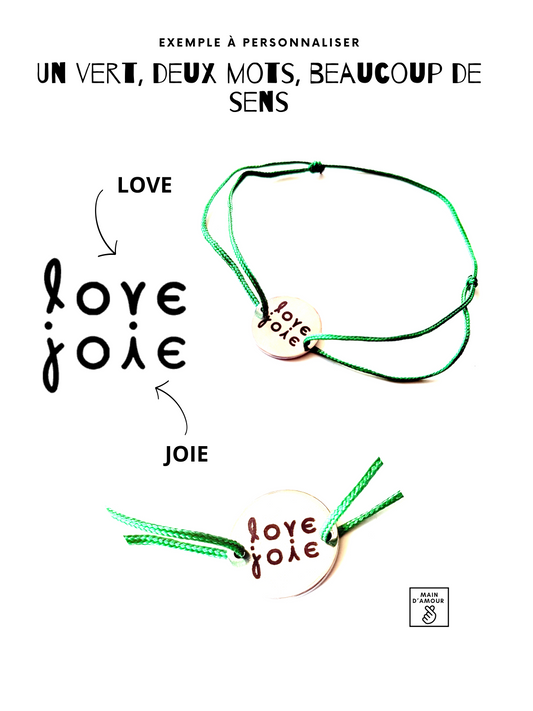 Bracelet personnalisé