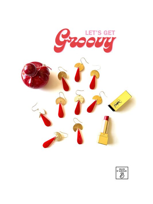 Boucles d'oreilles GROOVY