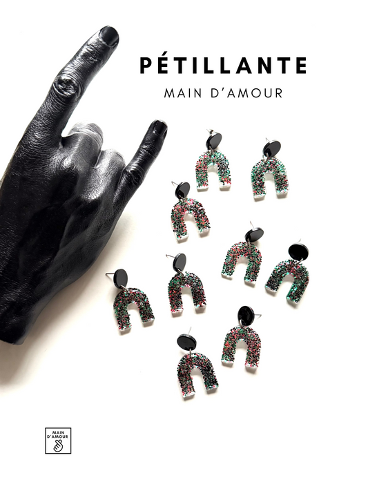 Boucles d'oreilles PÉTILLANTE