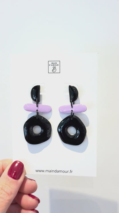 Boucles d'oreilles IRIS