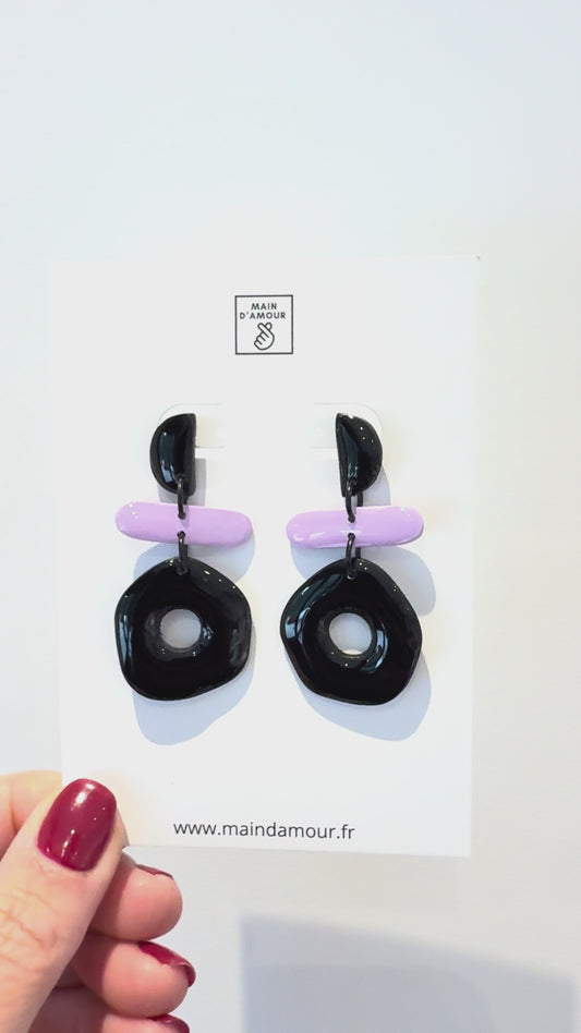 Boucles d'oreilles IRIS