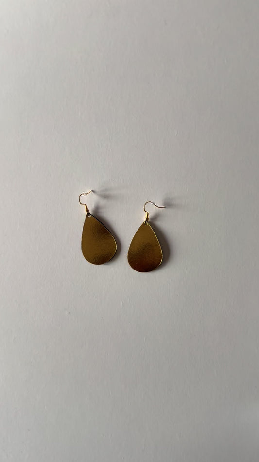 Boucles d'oreilles LARME D'OR