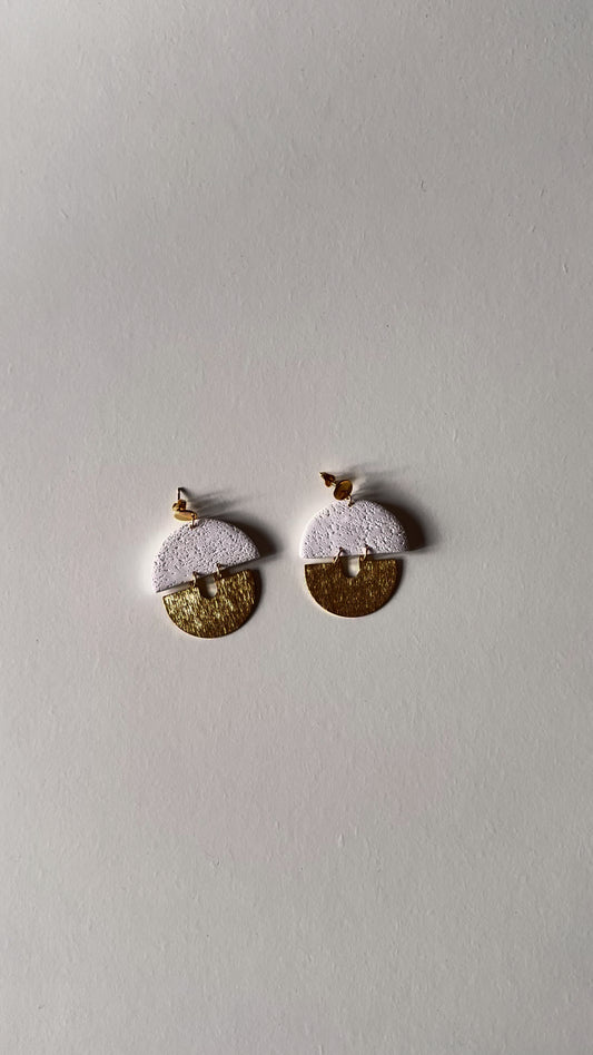 Boucles d'oreilles HÉMISPHÈRE